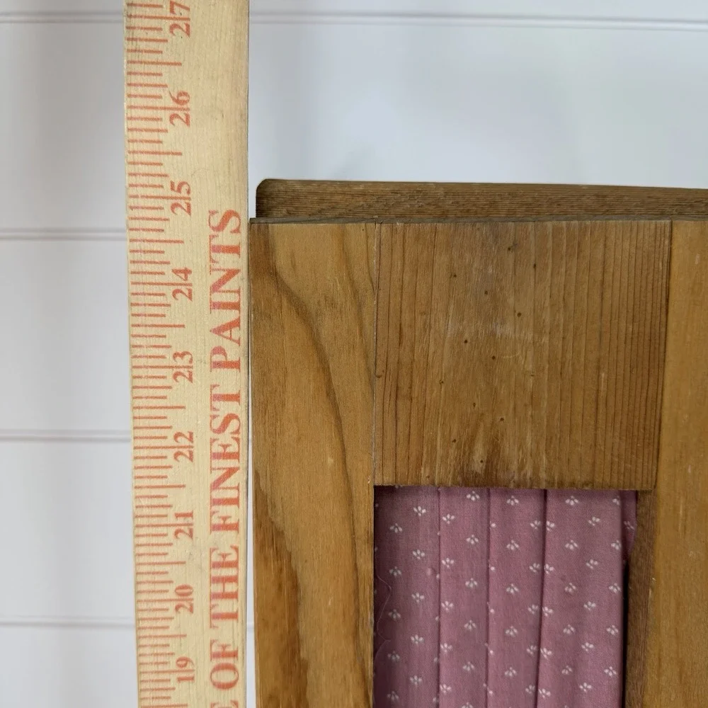VTG 80's  Wood Toilet Paper Cabinet Holder Cottage Grannycore Farmhouse Bath